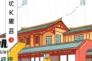 古堡晚餐：管家维克在长桌前熄灭第七支蜡烛的横版悬疑封面