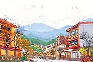 星轨回声：飞船少年在星云废墟中寻找声纹的横版动漫封面